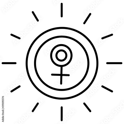 Female Symbol Vector 