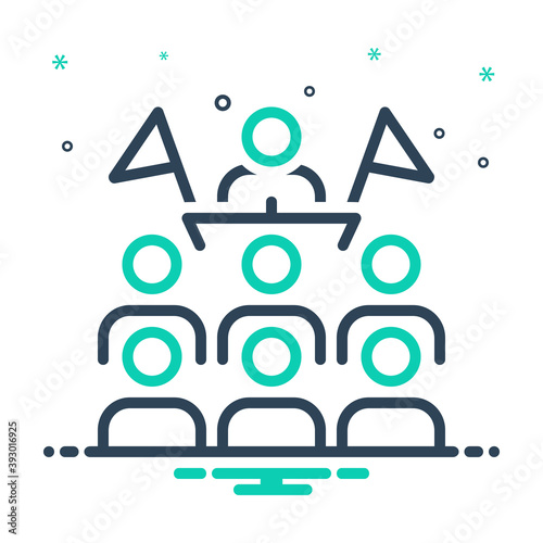 Mix  icon for convention