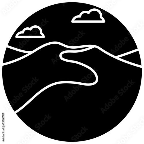 Desert Landscape Vector 
