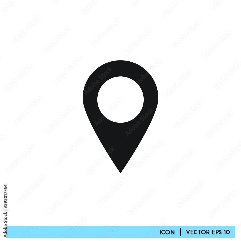 Icon vector graphic of mark point, mark location, good for template web app etc Icon vector graphic of mark point, mark location, good for template web app etc
