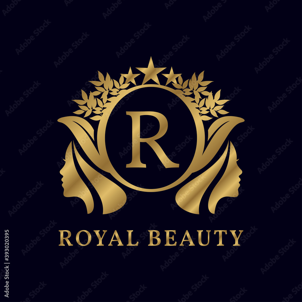 letter R with ladies face luxurious alphabet for bridal, wedding, beauty care logo, personal branding image, make up artist, or any other royal brand and company letter R with ladies face luxurious alphabet for bridal, wedding, beauty care logo, personal branding image, make up artist, or any other royal brand and company