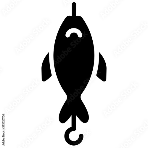 Trapped fish
