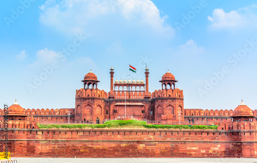 Konstfotografi Red fort in Delhi