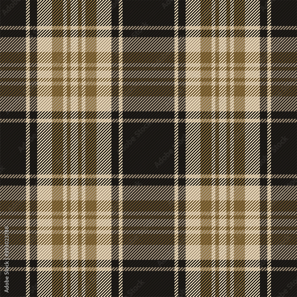 Plaid pattern seamless. Check fabric texture. Stripe square background. Vector textile design.