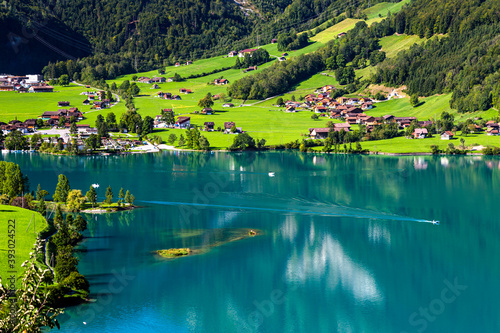 landscapes of lungern, Switzerland   photo