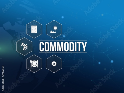 Bilde på lerret commodity