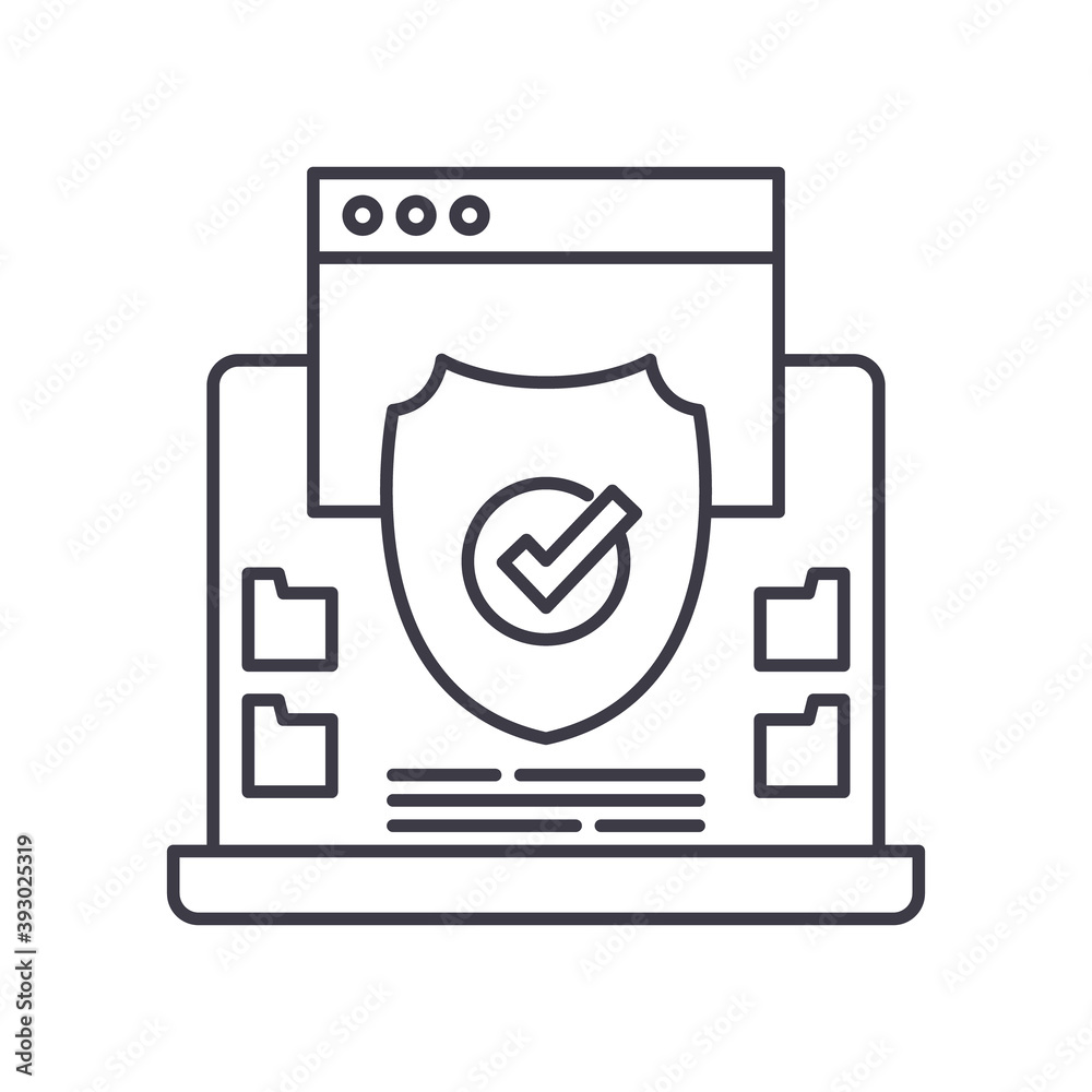 Key data image icon, linear isolated illustration, thin line vector, web design sign, outline concept symbol with editable stroke on white background. Key data image icon, linear isolated illustration, thin line vector, web design sign, outline concept symbol with editable stroke on white background.
