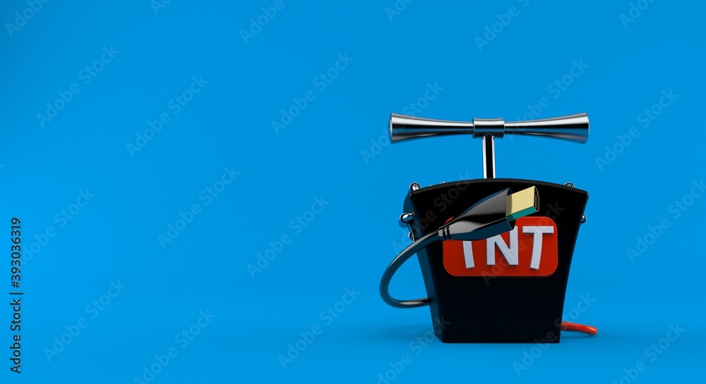 Foto TNT detonator with hdmi cable