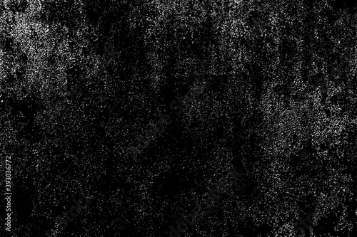 Destroyed crumbled plaster on aged painted brushed surface. Shabby exterior city putty. Rough grunge chipped edges of worn block. Old messy rustic peeling stone. Retro moldy cement slab for 3d design