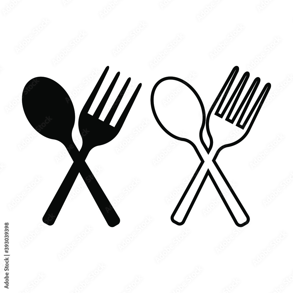 spoon icon. spoon vector, can be used on the web, social media, applications, logos, culinary business. vector illustration. editable colors spoon icon. spoon vector, can be used on the web, social media, applications, logos, culinary business. vector illustration. editable colors