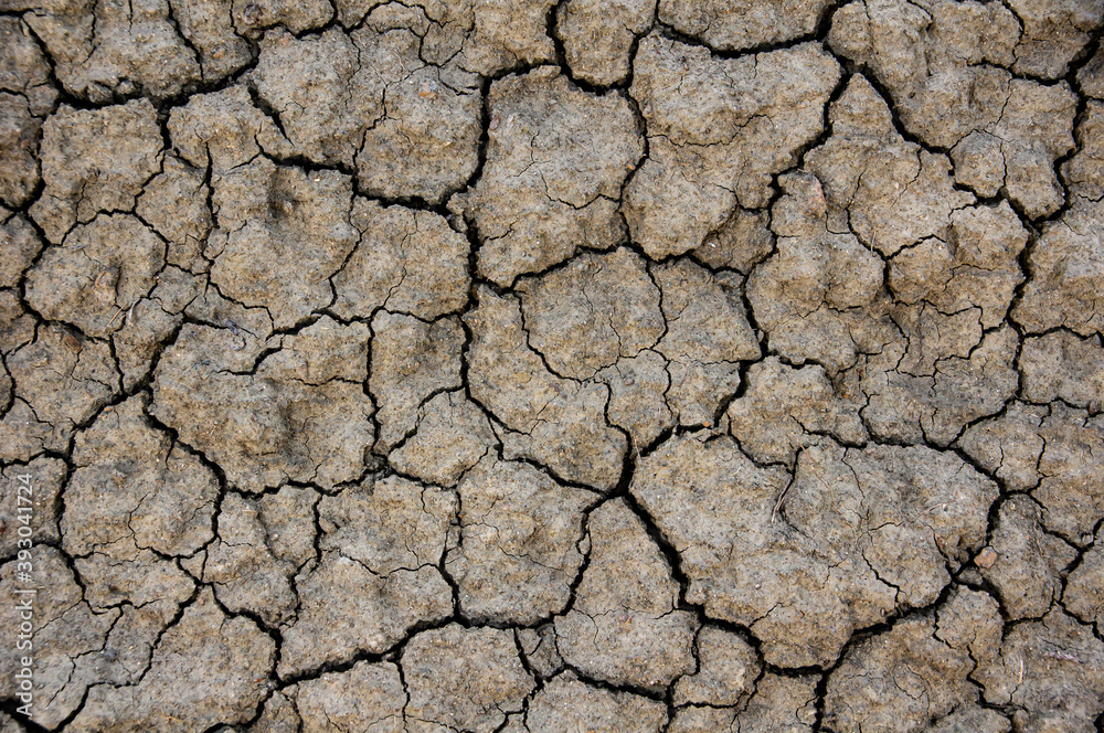 The texture of dry cracked, cracked earth. The texture of dry cracked, cracked earth.