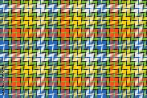 bright positive colors fabric texture of traditional checkered tartan seamless ornament for plaid, tablecloths, shirts, clothes, dresses, bedding