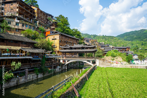 China Guizhou Xijiang Miao Village