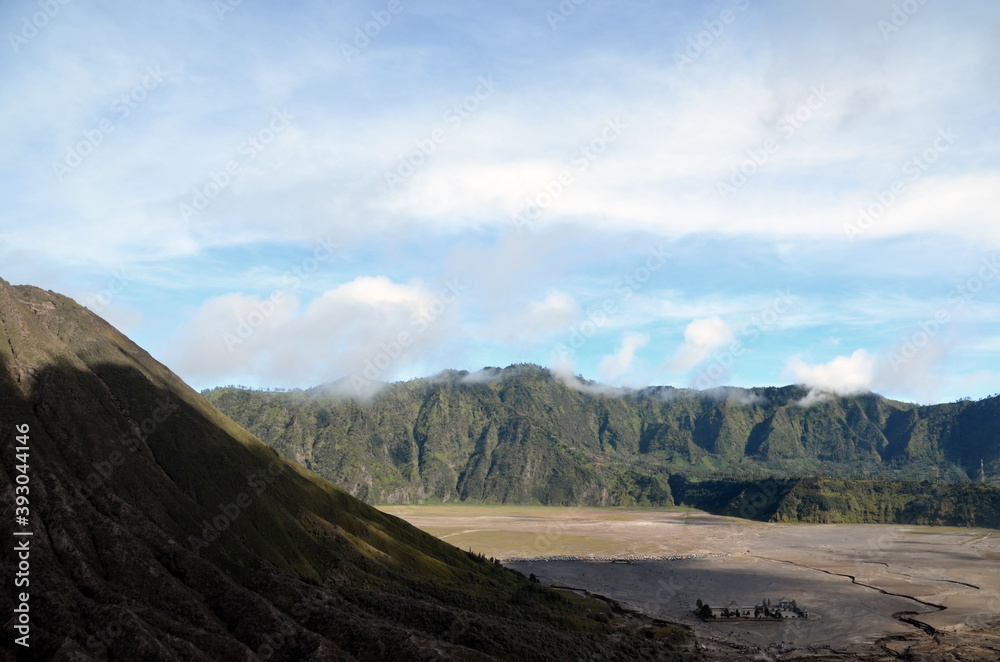 Morning view from Mount Bromo