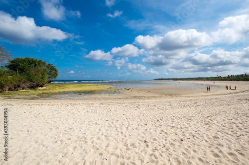 The coast of Indian ocean