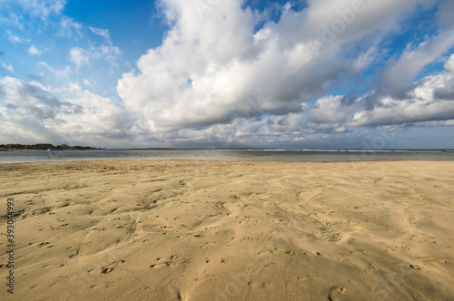 The coast of Indian ocean