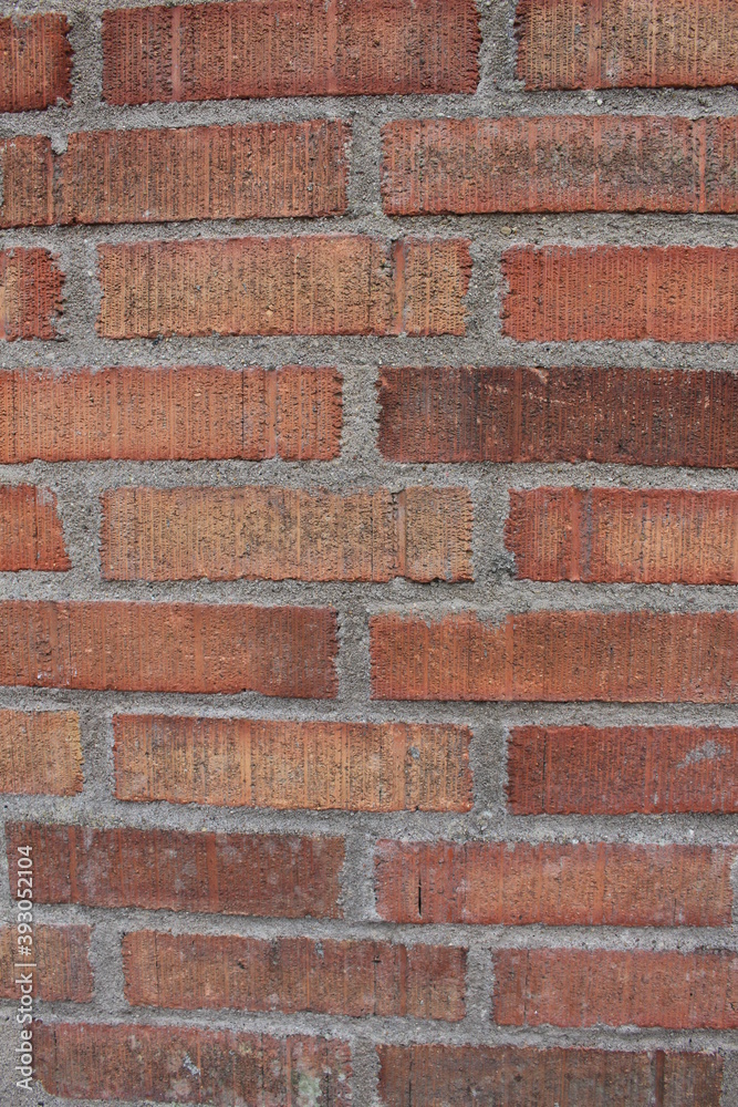 Naklejka premium red brick wall