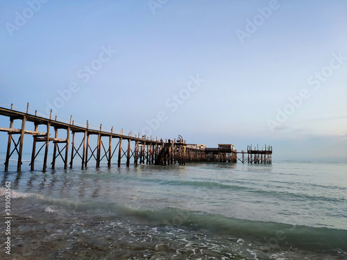 Pier on Zanzibar island