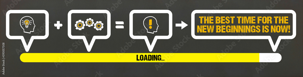 The best time for the new beginnings is now! 