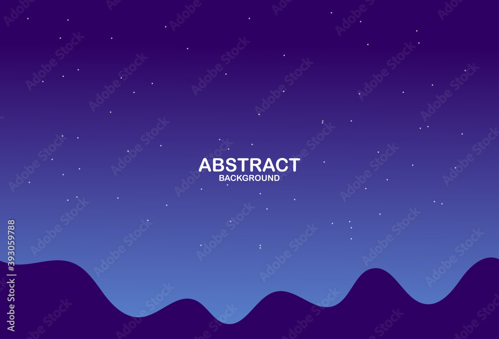 Modern night sky background, trendy gradient shape composition, liquid effect, abstract illustration. perfect design for your business. dynamic shape composition. ep 10