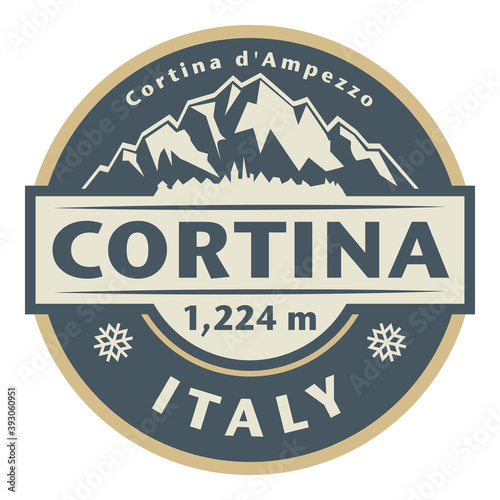 Cortina d'Ampezzo commonly referred to as Cortina