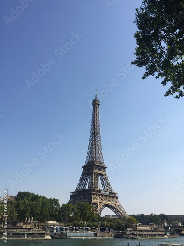 Eiffel Tower, symbol of Paris, France © April Wong