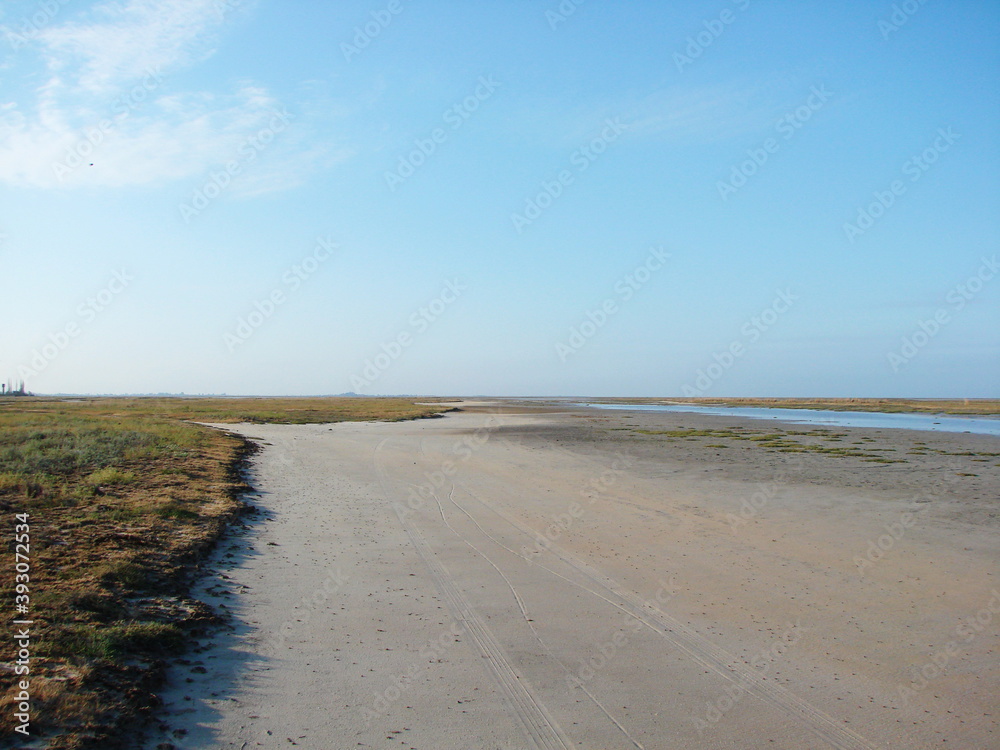 A bike ride at dawn under the first rays of the sun along the coast of Sivash lifts the mood for the whole day.