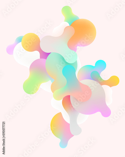 New year 2021. Bright  typographic greeting card design