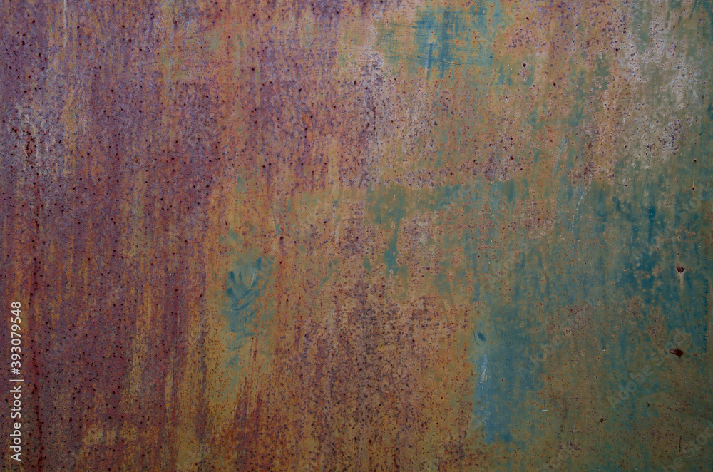 Corroded metal texture