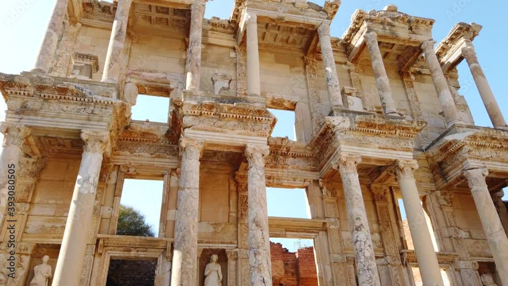 The Library of Celsus is an ancient Roman building in Ephesus, Anatolia, now part of Selçuk, Turkey. The Library of Celsus is an ancient Roman building in Ephesus, Anatolia, now part of Selçuk, Turkey.