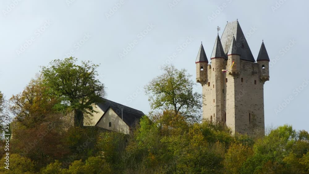 Diezer Castle Grafenschloss at the river Lahn Diezer Castle Grafenschloss at the river Lahn