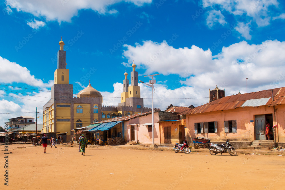 Porto Novo Benin skyline Africa Stock Photo | Adobe Stock