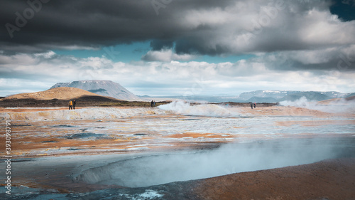 Island, Heiße Quellen