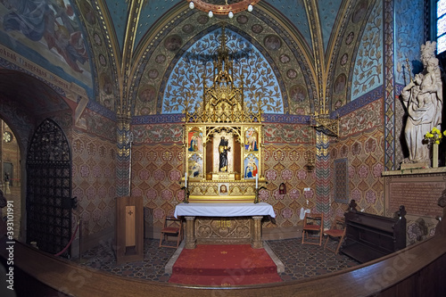 Photography The Loreto Chapel in Matthias Church in Budapest, Hungary