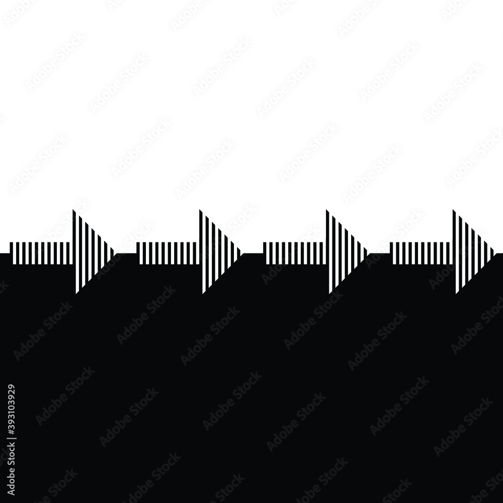 Abstract Hipster Negative space Background . Vector Arrow Design . Abstract Hipster Negative space Background . Vector Arrow Design .