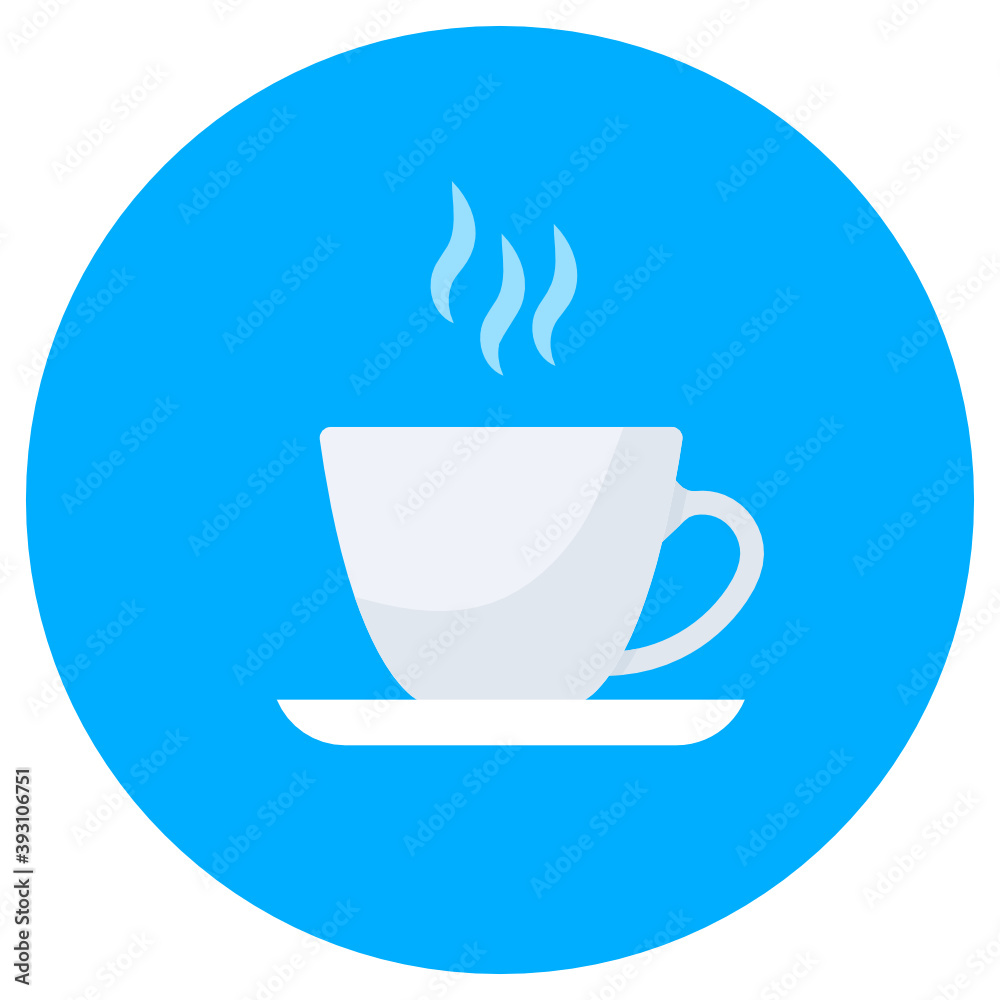 Hot teacup icon design, hot beverage concept
Hot teacup icon design, hot beverage concept