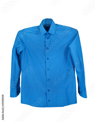 Blue shirt isolated © andregric