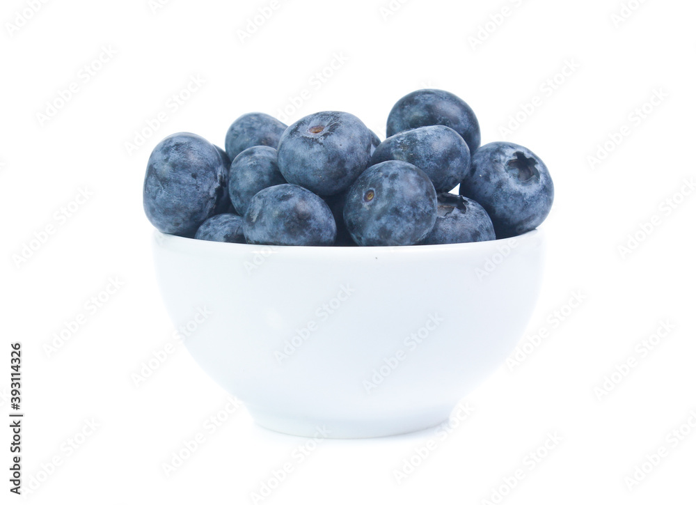 blueberries isolated on white background blueberries isolated on white background