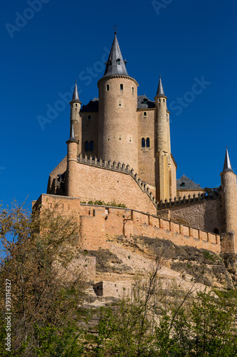 Alcazar castle of Segovia