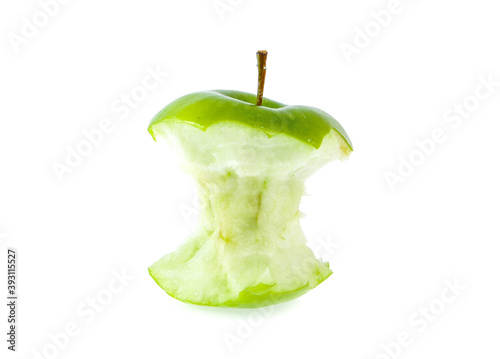 green apple isolated