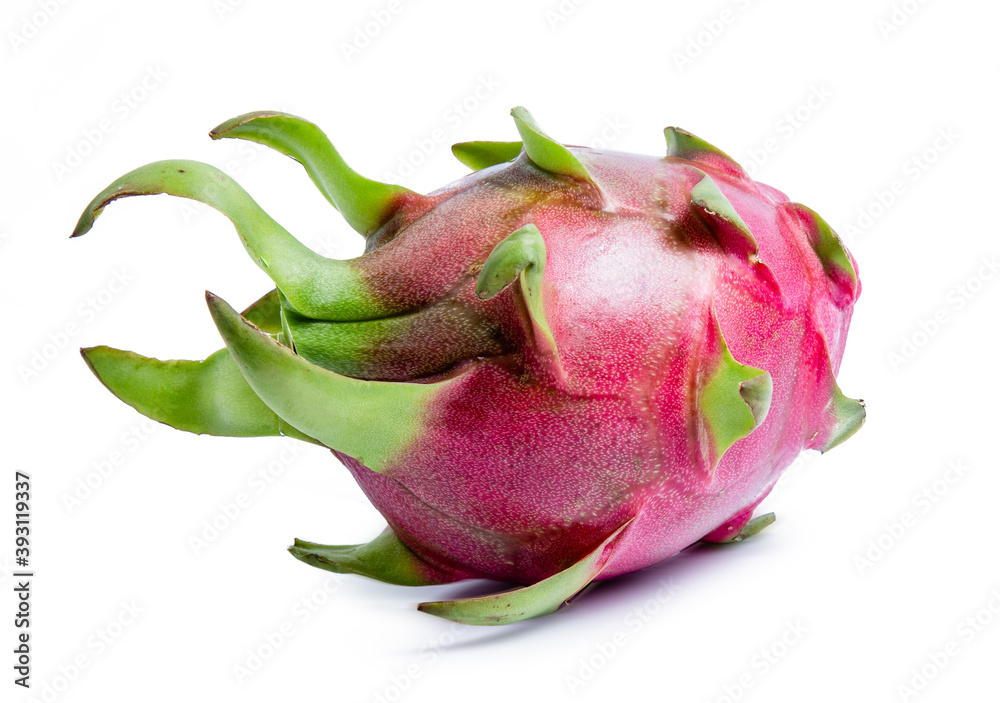 clipping path dragon fruit isolated on white background clipping path dragon fruit isolated on white background