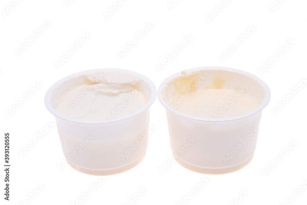 yogurt isolated yogurt isolated
