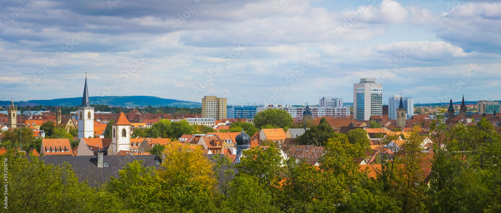 Erfurt, Panorama