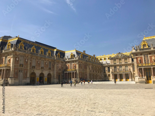 Palace Of Versailles, Apollo fountain, Versailles gardens, near Paris, France