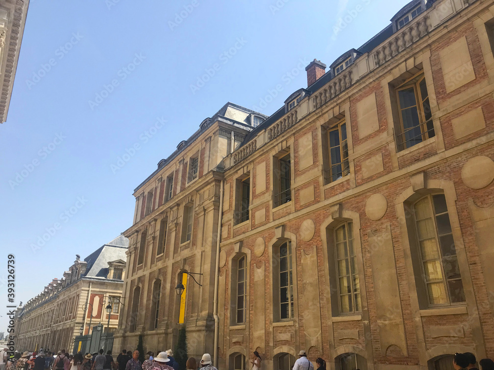 Naklejka premium Palace Of Versailles, Apollo fountain, Versailles gardens, near Paris, France