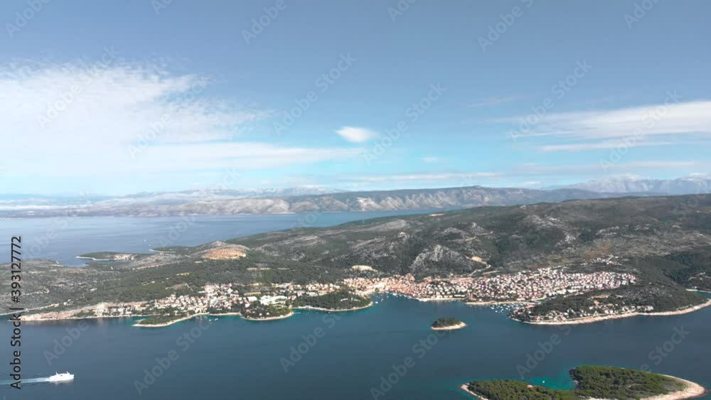 City of Split, Croatia on Dalmatia Island Peninsula in the Adriatic City of Split, Croatia on Dalmatia Island Peninsula in the Adriatic