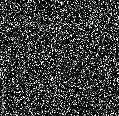 Wavy background. Black and white grainy dotwork design. Pointillism pattern. Stippled vector illustration.