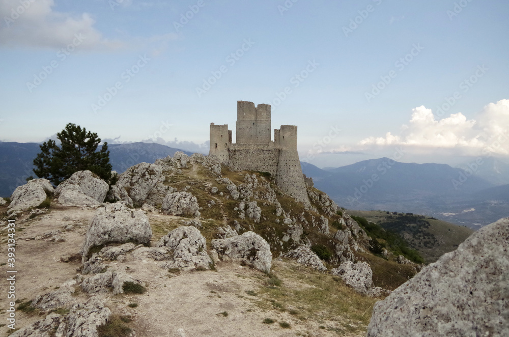 Rocca utilizzata per film Abruzzo