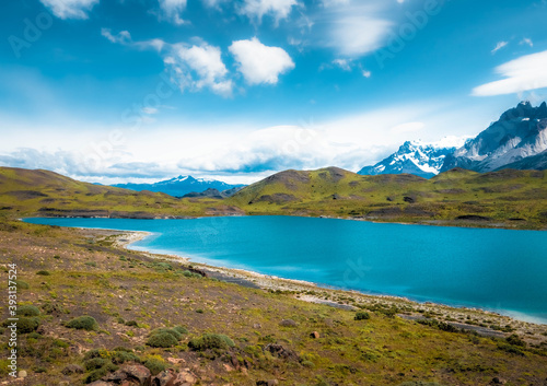 lake in the mountains