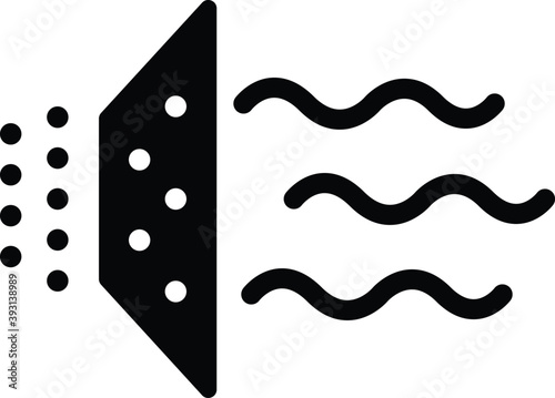 Air purifier outline vector icon. Thin line black air purifier icon, flat vector simple element illustration from editable electronic devices concept isolated on white background